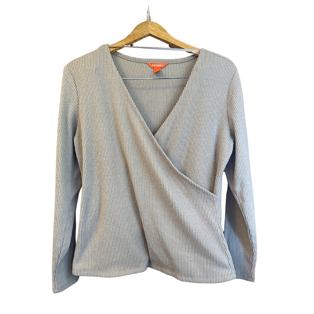 Joe Fresh Ballerina style Wrap sweater, Wmn’s Large, light Pink
